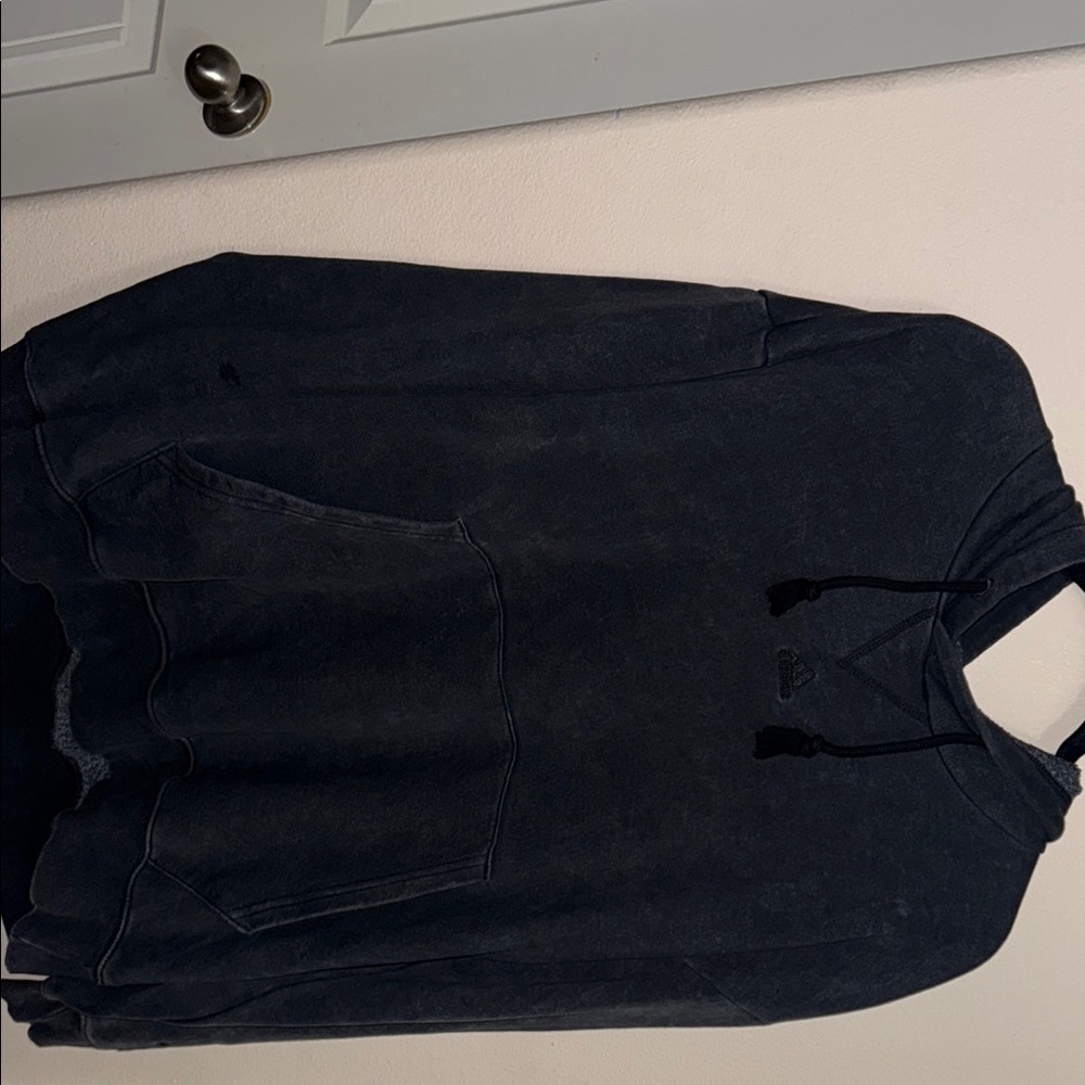 Adidas grey Hoodie with Front Pocket